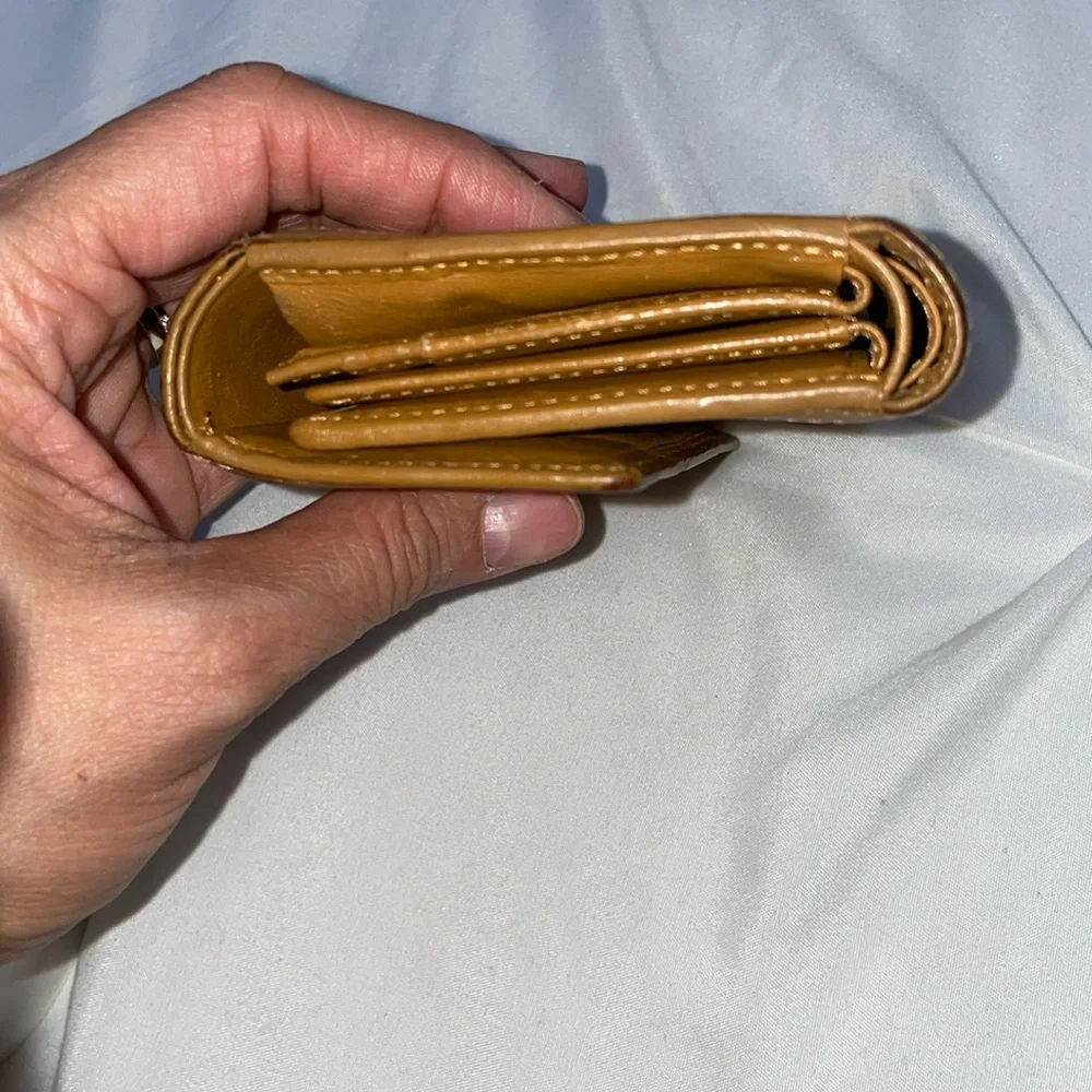 MCM Visetos Short Trifold Wallet